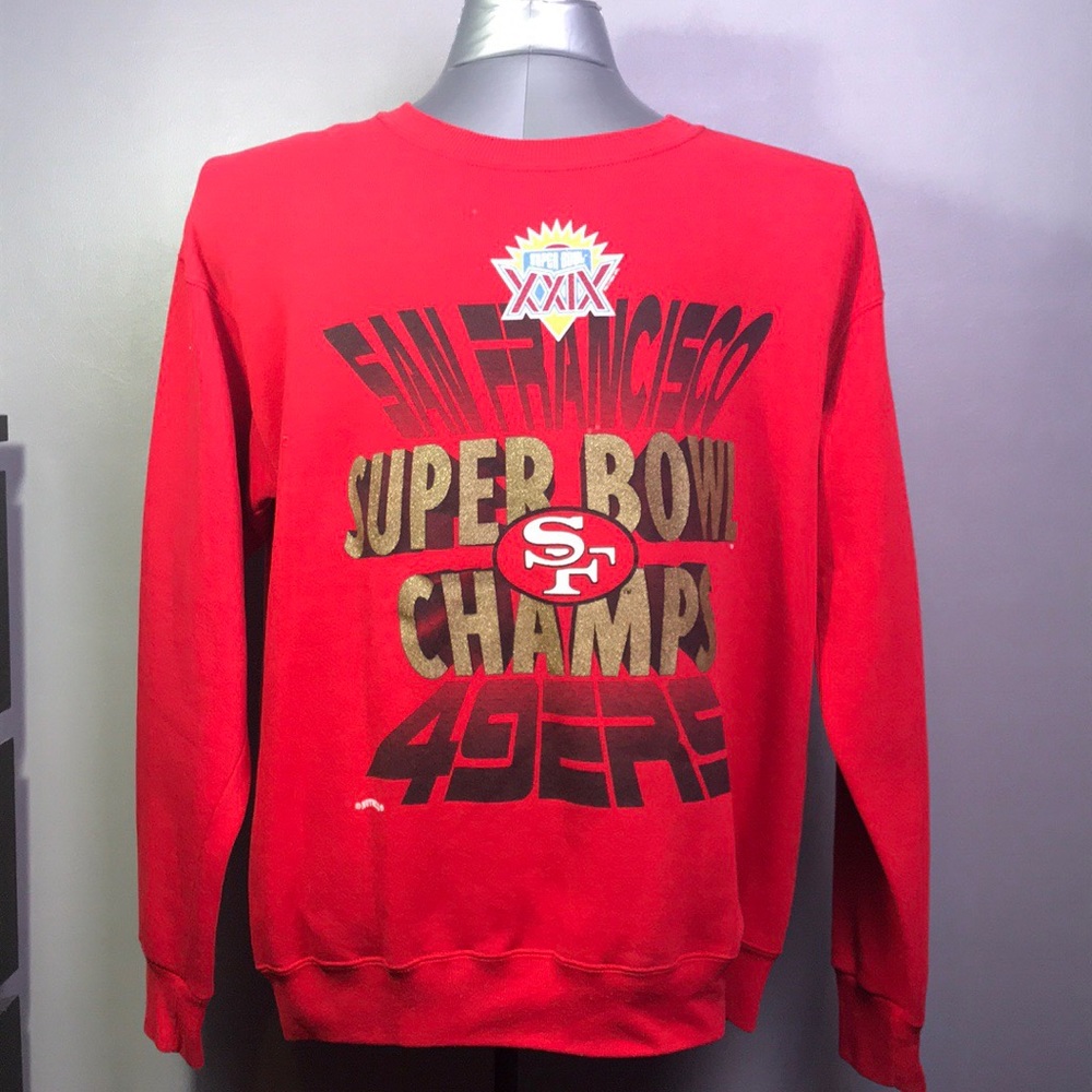 Vintage San Francisco 49er Sweater Size Large